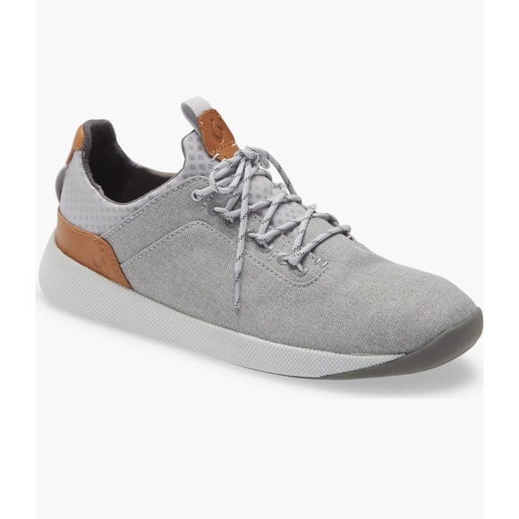 Men’s OLUKAI Nanea Li Sneakers- Pale grey / Vapor. Size 9 - Picture 1 of 11